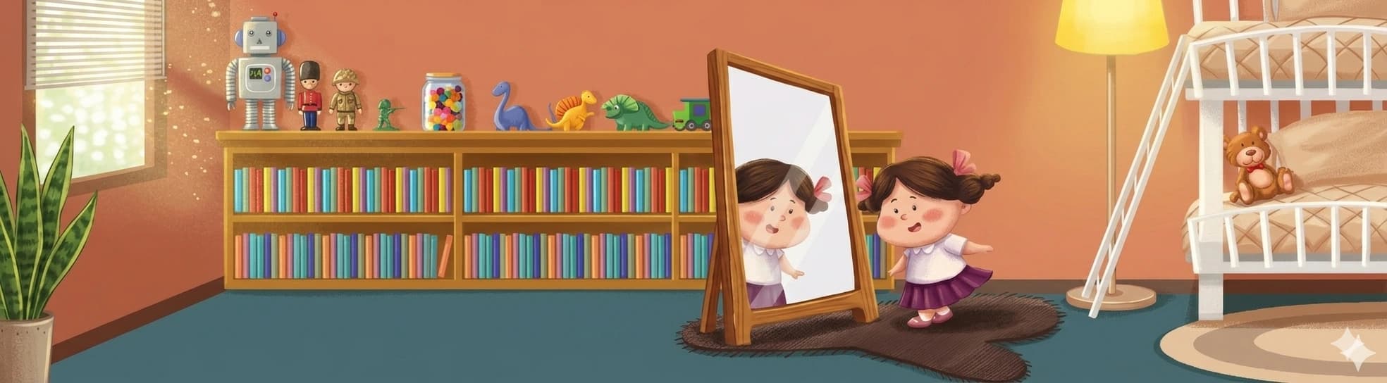 កុមារីនៅបន្ទប់សៀវភៅ